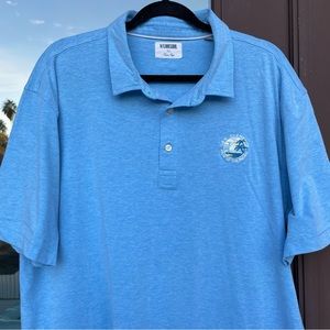 LINKSOUL Light Blue "San Clemente" Golf Polo XL